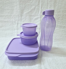 Tupperware ECO Lunch it/Snack it with little wonders snack bowls with bottle picture