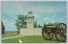 Brices Cross Roads Battlefield MS Mirro-Krome Postcard Cannon Monument DS-416 picture