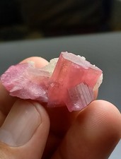 WoW Pink Rubellite Tourmaline Crystals (Self Standing):12grams picture