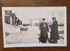 WWI Canadian soldiers RPPC, Canadian National Exhibition camp, Toronto  picture