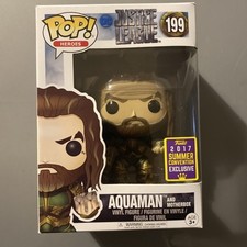 Funko POP Aquaman And Motherbox Justice League Limited Edition #199 picture