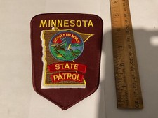 Minnesota State Patrol collectors  patch new and full size. picture