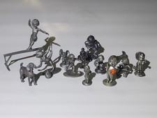 Vintage Pewter Figurines Lot of 14 - Little Gallery, Spoontiques, Hudson Pewter picture