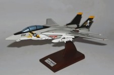 USN F-14 Tomcat Jolly Rogers Wings Adjust VF-84 Desk Top 1/48 Model SC Airplane picture