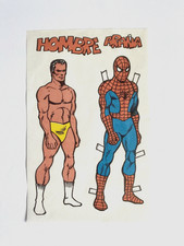 Vintage Spider-Man Peter Parker Hombre Arana Art Print Mexican Spiderman Mexico picture