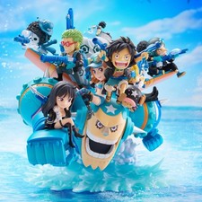One Piece WCF Premium WE ARE ETERNAL Straw Hat Crew Figure Diorama Banpresto picture