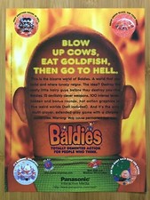 Baldies PC CD-ROM 1996 Vintage Print Ad/Poster Official Promo Panasonic Classic picture