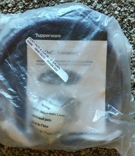Tupperware Flat Out Containers 4 Cup Set of 3 Purple New picture