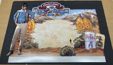 1999 John Wayne Coors Light Beer Cardboard Store Display Cut-out Stand-up Cowboy picture