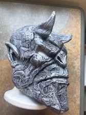 California Costume H-18-GC-325 Demon Stone Gargoyle Latex Full Head Mask Rare picture