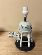 2006 Walt Disney Studios Original Water Tower Lamp Working Rare See Description picture