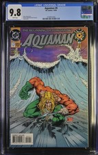 Aquaman #0 CGC 9.8 WP DC 1994 Martin Egeland Cover Zero Hour 🌊 picture