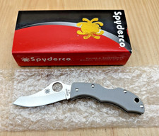 Spyderco Jester 2012 Sprint Run Gray G-10 Scales Rare picture