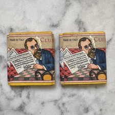 Club Modiano Square Pack LE PROFESSOR ROLLING PAPERS NO GLUE ITALY No Bar Codes picture