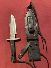 GREG WALL KNIVES SUNFISH PARRISH STYLE BLADE SURVIVAL KNIFE SAWTEETH GL WALL picture