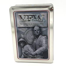 VFW Anzac Cookies Collector's Edition Metal Tin Empty Military Memorabilia picture