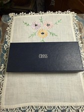 Vtg 1978 Cross 3501 Century Chrome Ballpoint Pen and Pencil Set w/Box   picture