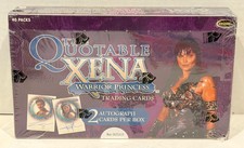 2003 The Quotable Xena Warrior Princess Trading Card Box Sealed 40 Packs picture