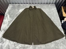 WWII US Army nurse dress green cape size Small with label dated 1943 RARE Named picture