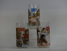 Vintage 1983 Star Wars Return of the Jedi Burger King Glasses Lot of 3 unused picture