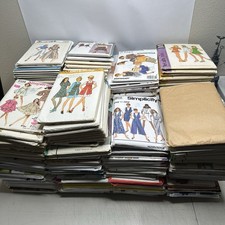 250 Vintage Simplicity Mccalls Vogue Butterick Sewing Patterns - AS IS picture
