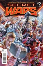 (2015) SECRET WARS #2 1st Print 1st App GOD EMPEROR DOOM Alex Ross Cover picture