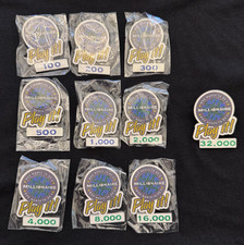 Disney Parks- Who Wants to Be a Millionaire Play It 10 Pin Set picture