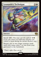 MTG Magic TMT TMNT - 1x EN NM 0018 R Leonardo's Technique picture