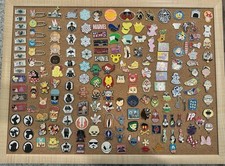 100 Disney Trading pins, No Duplicates. , Tradable picture