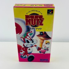 SOFEL Mr. Nutz Super Famicom SFC Japanese Game Cartridge Box Manual Unused Item picture
