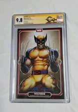 Wolverine #14 CGC 9.8 SS Clayton Crain Signed Blue Auto Variant Marvel Comics picture