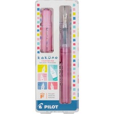 PILOT Kakuno Fountain Pen, Pink Barrel, Fine Nib picture