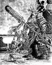 Helot Champion-NEXUS Gaming/RPG-LARGE Drawing-Published Original Sci-Fi Art-Myke picture