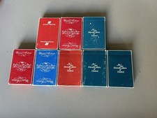 Vintage United Airlines Playing Cards -Lot of 8 Mixed Years- Sealed & Open picture