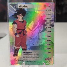 Score 2000 Dragon Ball Z Goku Hologram Holofoil Insert Card #1 picture