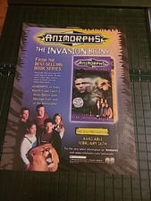 Animorphs The Invasion Series Print Ad 1999 8x11 Great To Frame  picture