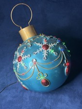 18” Hand Made Christmas Ornament Holiday Display (See Photos) Jumbo XXXL picture