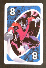 2026 Uno Marvel X-Men Card Blue Nightcrawler #8 picture