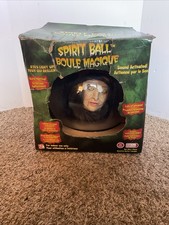 Gemmy Boule Magique Animated Spirit Ball Halloween Talks Lights 2005  New picture