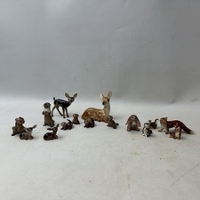 Lot Of 15 Vintage Miniature Bone China Figurines Assorted Bughouse Hagen-Renaker picture