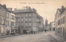 Old postcard 55 MONTMEDY RUE DE L'ISLE ET GRAND BAZAR (not current photo picture