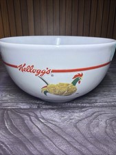 2006 Kellogg's Corn Flakes Ceramic Cereal Bowl Cornelius Rooster Logo 5.5
