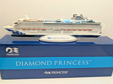 Diamond Princess 12” Cruise Ship Model Princess Cruises New Sealed picture