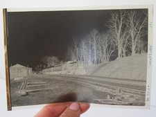 VTG Western Maryland WM Railroad Train Locomotive 192 B/W 5x7 Negative picture