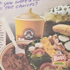 1995 Wendy's Restaurant Kids Meal Bird Biz Scrambled Eggs Coloring Placemat picture