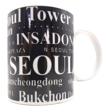 Jay Joshua, NY  South Korea Souvenir Porcelain Mug Seoul 10-12oz picture
