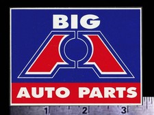 BIG A Auto Parts - Original Vintage 70s 80’s Racing Decal/Sticker American Parts picture