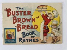 RARE 1904 BUSTER BROWN BREAD BOOK OF RHYMES 12 PAGE BOOKLET picture