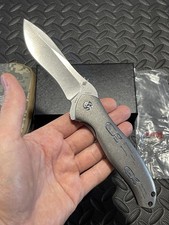 Kizer Knives - Bad Dog - Titanium Scales w/ a S35VN Blade. picture