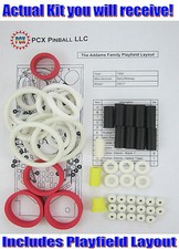 1992 Bally/Midway The Addams Family Pinball Machine Rubber Ring Kit picture